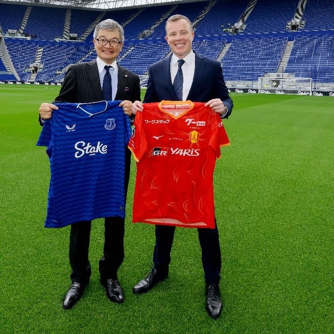 开云体育官网-官方：埃弗顿与名古屋鲸达成战略合作，双方将定期交流